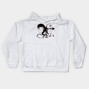 Tsubasa and Genzo Captain Tsubasa Kids Hoodie